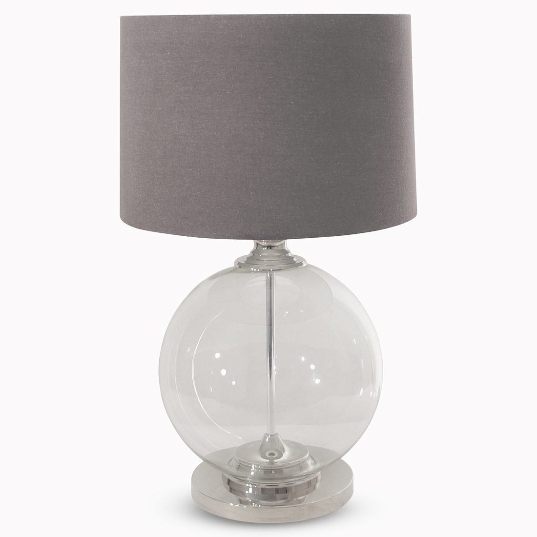 glass ball table lamp