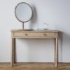 nordic style oak dressing table with drawer