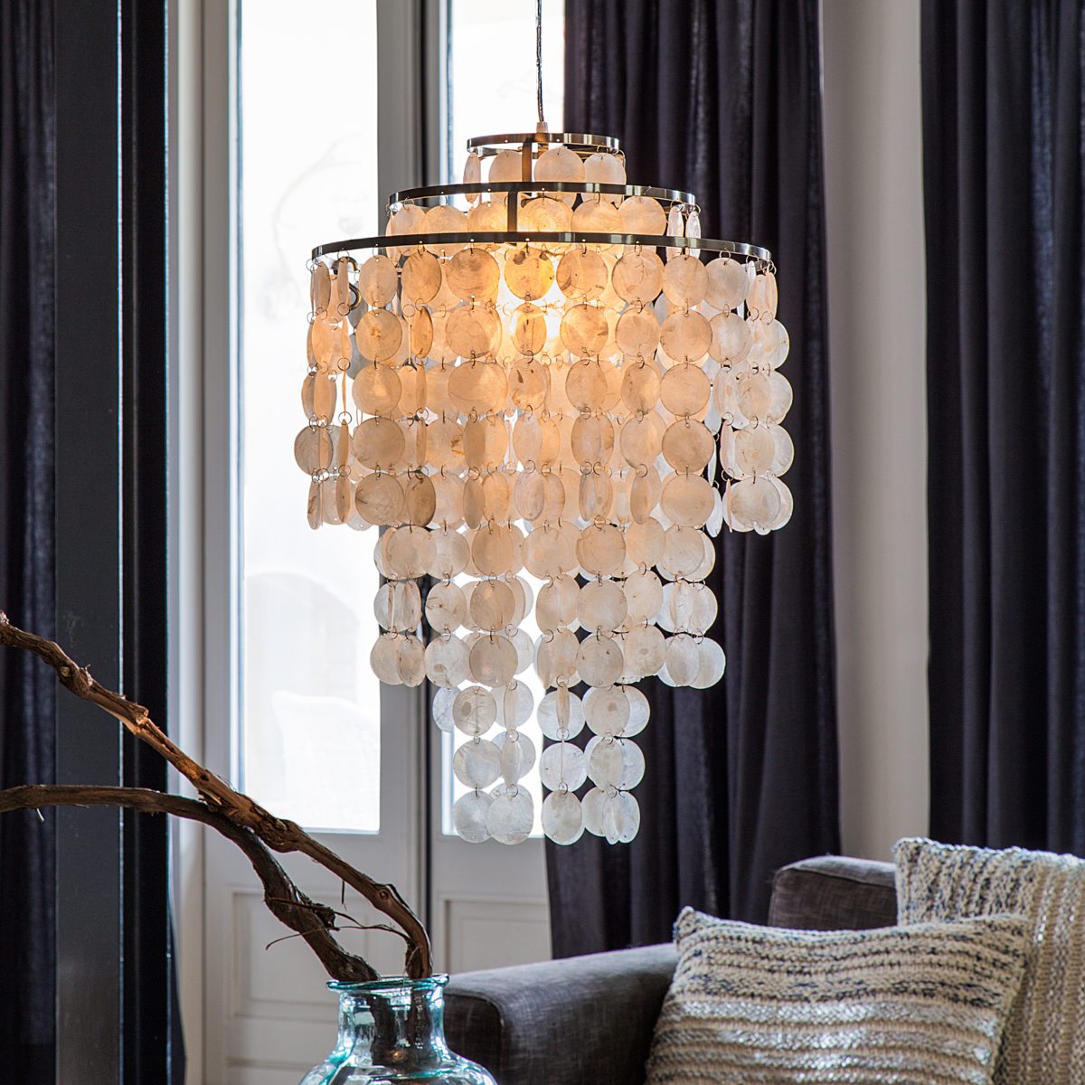 Shell Pendant Light