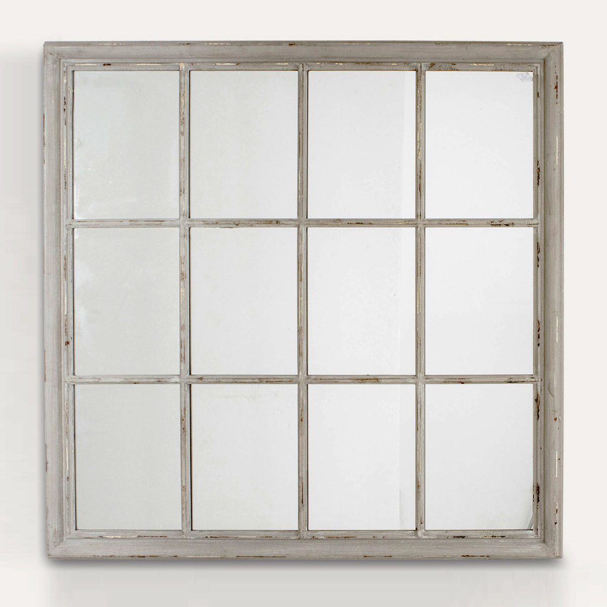 Window Wall Mirror grey square window wall mirror – primrose & plum Window Wall Mirror grey square window wall mirror – primrose & plum