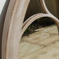 Alternative view of Large Stone Chapel Garden Mirror - Two Sizes