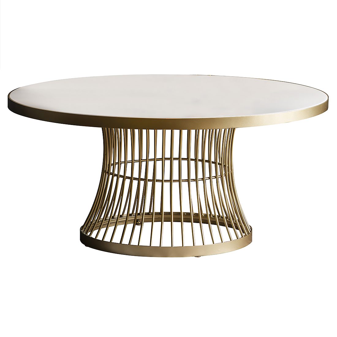 White And Gold Round Coffee Table - Erin coffee table in design terms ...