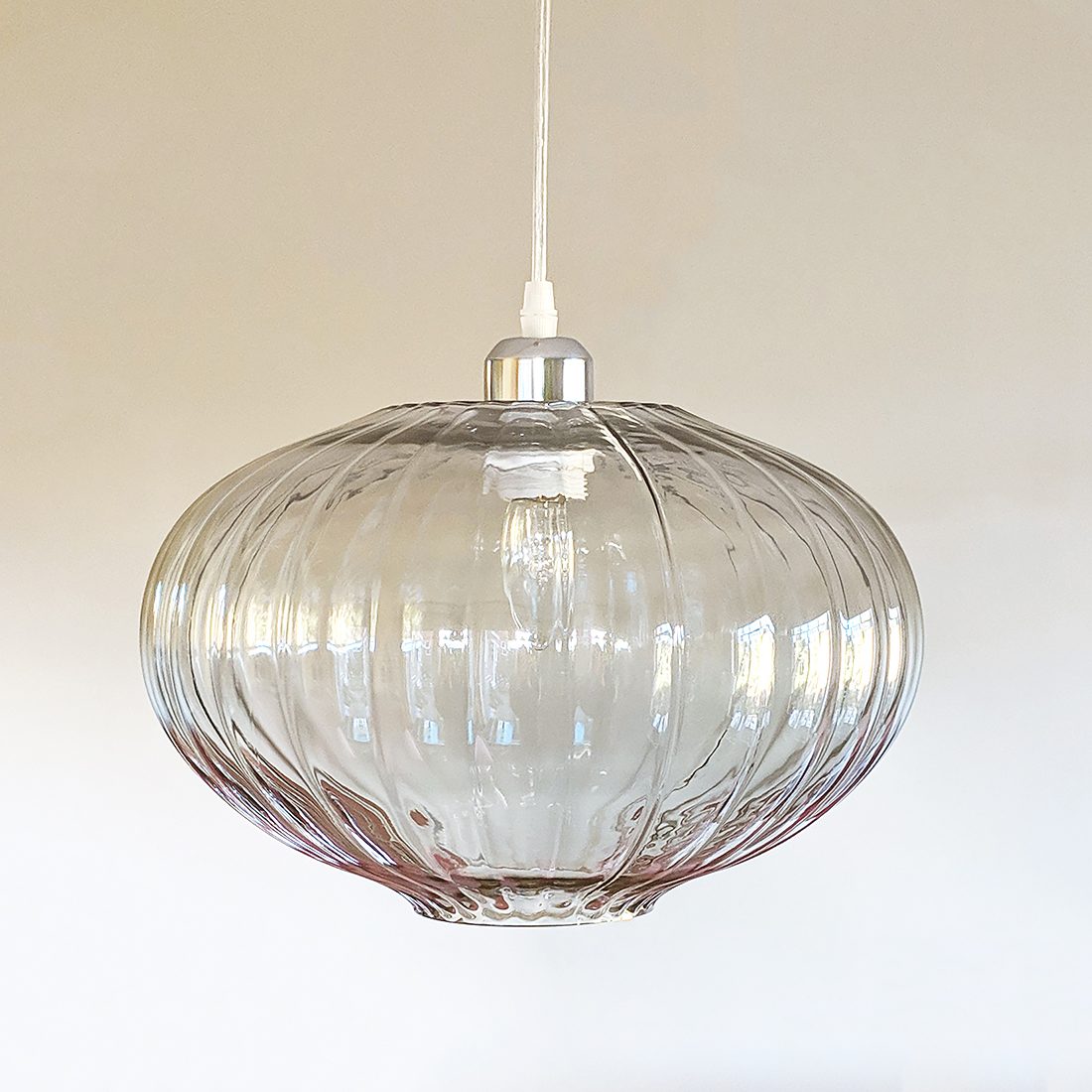 Clear Glass Pendant Light 