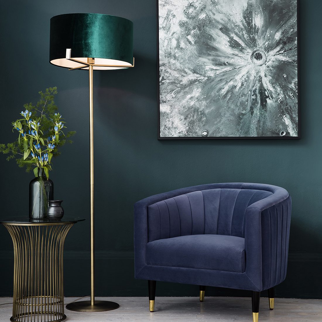 plum floor lamp