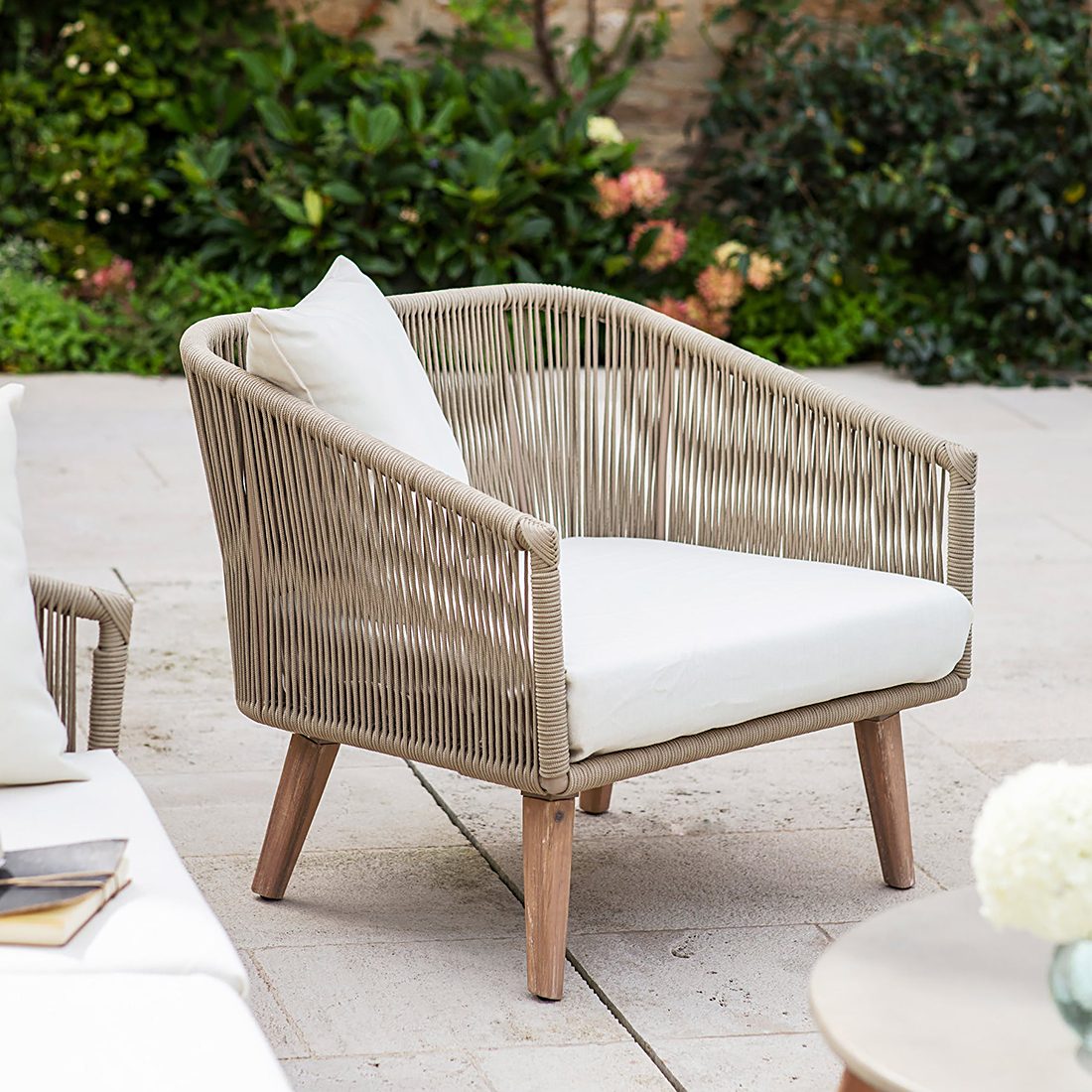 Rope outdoor sales lounge chair