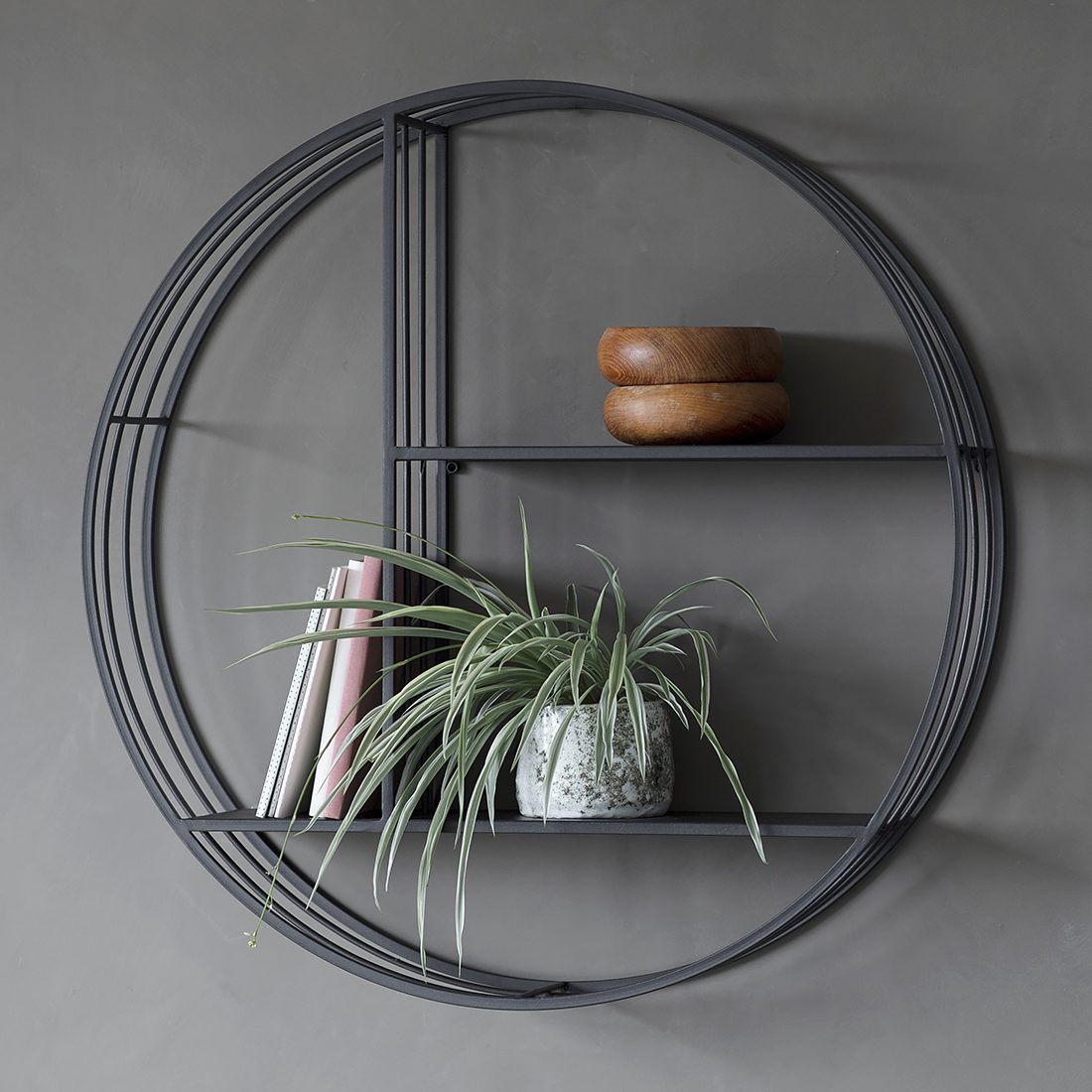 Best Circular Wall Shelf With Luxury Interior