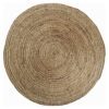 Round Natural Jute Rug