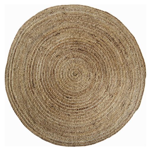 Round Natural Jute Rug